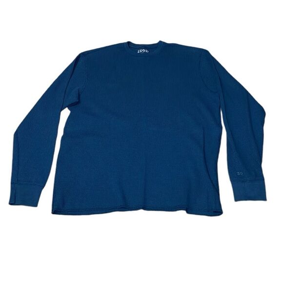 Men’s Izod Thermal Shirt, Navy blue, long sleeve, Medium - Picture 1 of 6